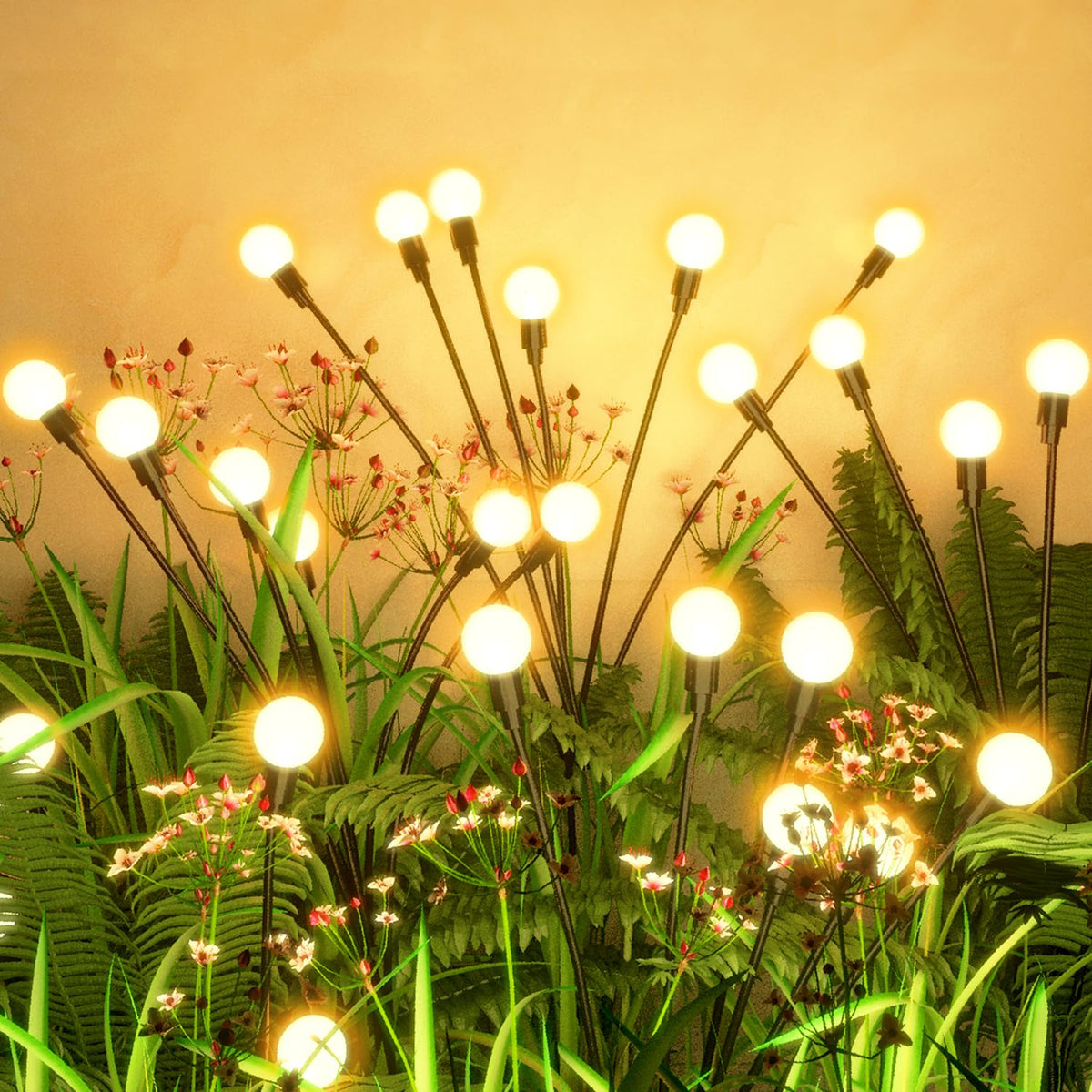 Solar Powered Firefly Light - IPS65 Waterproof