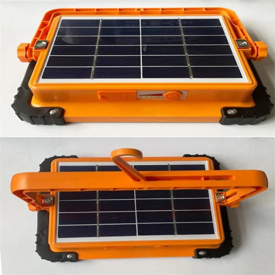 400 Watt Solar LED Light with 5000MAH Solar Power Bank , 4 Modes, Waterproof Portable Solar Power Outdoor Working Light