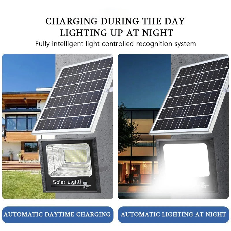 100W Solar Flood Light