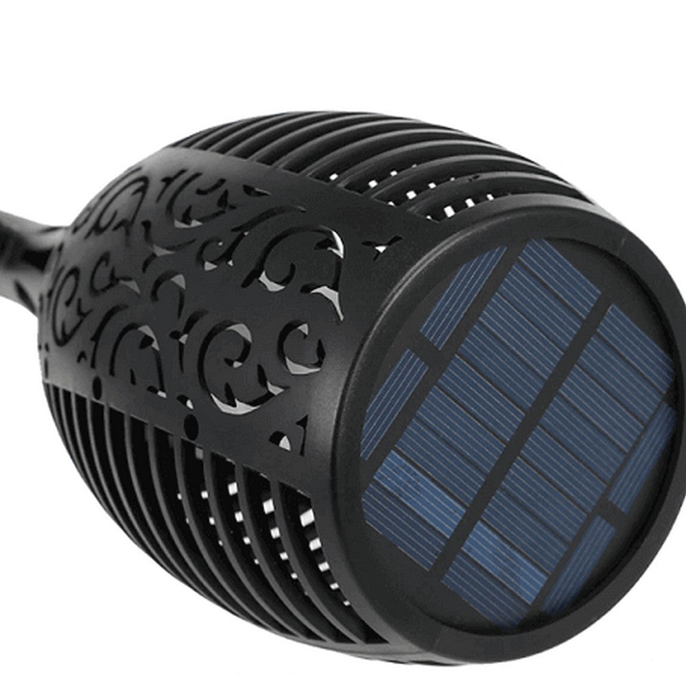 Solar Fire Lamp With Flame Effect